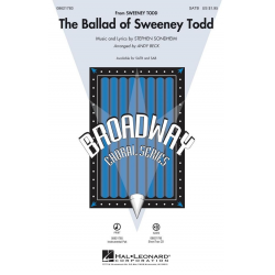 The Ballad of Sweeney Todd - Stephen Sondheim / Arr. Andy Beck