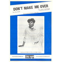 Don't make me over: - Burt Bacharach