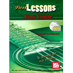 Fist Lessons Folk Guitar (+CD): - Corey Christiansen