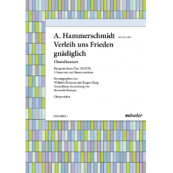 Verleih uns Frieden gnädiglich (1662) - Andreas Hammerschmidt / Arr. Wilhelm Ehmann