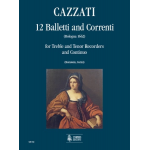 12 balletti e correnti - Maurizio Cazzatti
