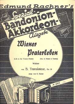 Wiener Praterleben op.12 für Bandoneon
