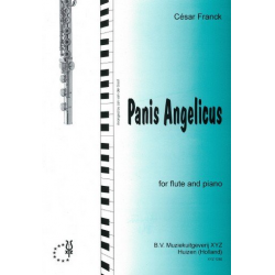 Panis angelicus for flute and piano - César Franck
