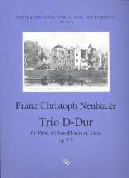 Trio D-Dur op.3,2 für - Franz Christoph Neubauer