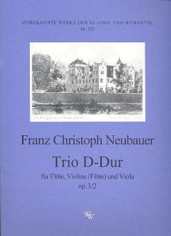 Trio D-Dur op.3,2 für