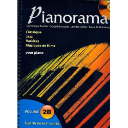 Pianorama vol.2b (+CD) pour piano