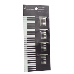 Klammer Tastatur Edelstahl 20 x 25 mm (Set mit 4 Stück)