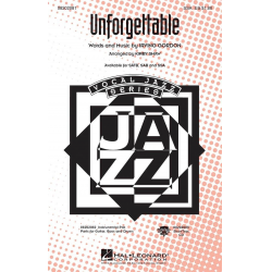 Unforgettable - Irving Gordon / Arr. Kirby Shaw