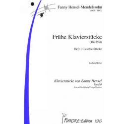 Frühe Klavierstücke Band 1 - Fanny Cecile Mendelssohn (Hensel)