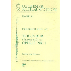 Trio D-Dur op.13,1 - Friedrich Daniel Rudolph Kuhlau