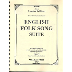 English Folk Song Suite for recorder orchestra - Ralph Vaughan Williams