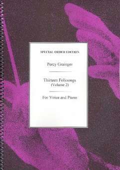 13 Folksongs vol.2 for voice and piano
