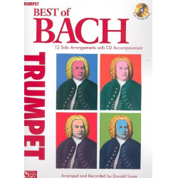 Best of Bach (+CD) for trumpet - Johann Sebastian Bach