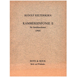 Kammersinfonie II - Rudolf Kelterborn
