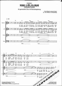 C2525G/1 Hallelujah - für gem Chor