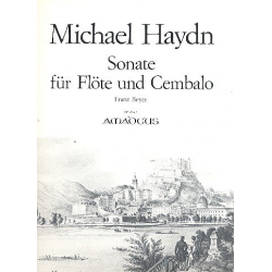 Sonate G-Dur - für Flöte und - Johann Michael Haydn