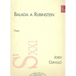 Balada a Rubinstein - Jordi Cervelló