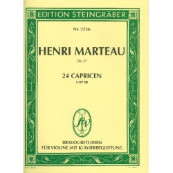 Bravour-Studien aus den Capricen op.25 - Henri Marteau