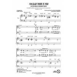I'm Glad There Is You - Jimmy Dorsey / Arr. Kirby Shaw