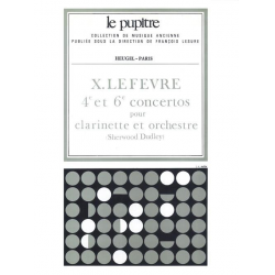 Concertos nos.4 et 6 : - Jean Xavier Lefèvre