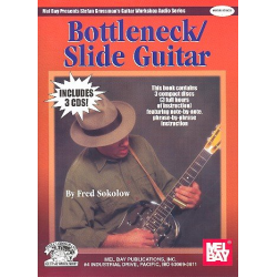 Bottleneck and Slide Guitar (+3 CD's) - Fred Sokolow