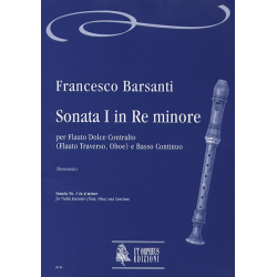 Sonata re minore no.1 per flauto dolce contralto - Francesco Barsanti