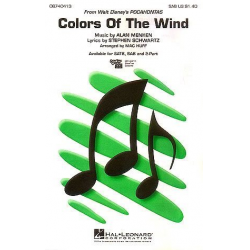 Colors Of The Wind - Alan Menken & Stephen Schwartz / Arr. Mac Huff