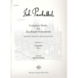 Complete Works for Keyboard - Johann Pachelbel