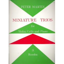 Miniature Trios vol.3 Rumba - Martin Peter