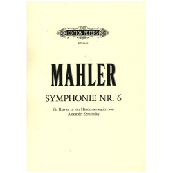 Sinfonie Nr.6 für Orchester : - Gustav Mahler