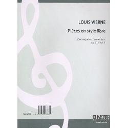 24 pièces en style libre vol.1 (nos.1-12) - Louis Victor Jules Vierne