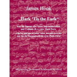 Hark tis the Lark Arie für Sopran - James Hook