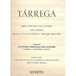 Obras completas para guitarra vol.2 - Francisco Tarrega