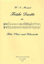 Frühe Duette für Flöte (Oboe, Violine) - Wolfgang Amadeus Mozart