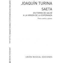 Saeta en forme de salve - Joaquin Turina