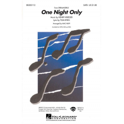 One Night Only (from Dreamgirls) - Henry Krieger / Arr. Mac Huff