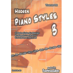 Modern Piano Styles Band 3 für Klavier, - Thomas Ott