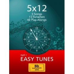5x12 - Easy Tunes - Bb-Instrumente (Tief) - Traditional / Arr. Stewart Burgess
