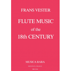 Flötenmusik des 18. Jahrhunderts - Frans Vester