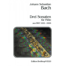 3 Sonaten und 3 Partiten BWV 1001-1006 - Johann Sebastian Bach / Arr. Peter-Lukas Graf