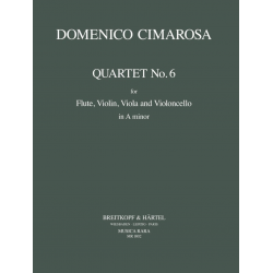Quartett Nr. 6 in a-moll - Domenico Cimarosa