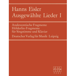 Ausgewählte Lieder - Hanns Eisler