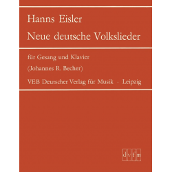 Neue deutsche Volkslieder - Hanns Eisler
