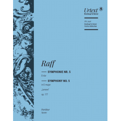 Symphonie Nr. 5 E-dur op. 177 - Joseph Joachim Raff