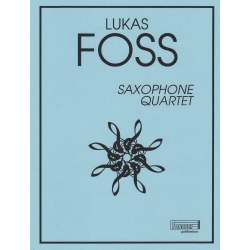 Saxophone Quartet - Lukas Foss