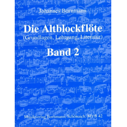 Die Altblockflöte Band 2 - Johannes Bornmann