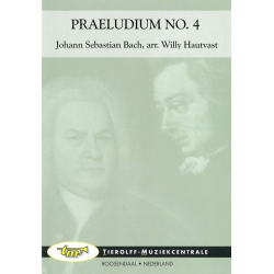 Praeludium No. 4 (BWV 556) - Johann Sebastian Bach / Arr. Willy Hautvast