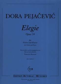 Elegie op.34 für Violine und Klavier
