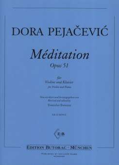 Méditation op.51 für Violine und Klavier