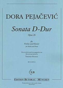 Sonate D-Dur op.26 für Violine und Klavier